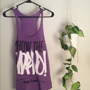 Show the world flag nor fail tank